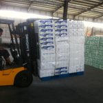 Estabilizador industrial mecânico da carga hidráulica do acessório da empilhadeira